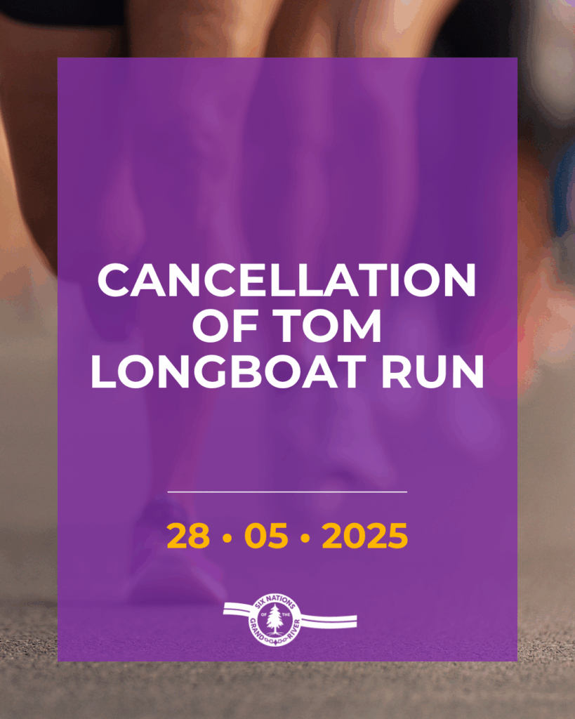 This year's edition of the Tom Longboat Run held on June 4th has been cancelled and looks to reschedule and return next year