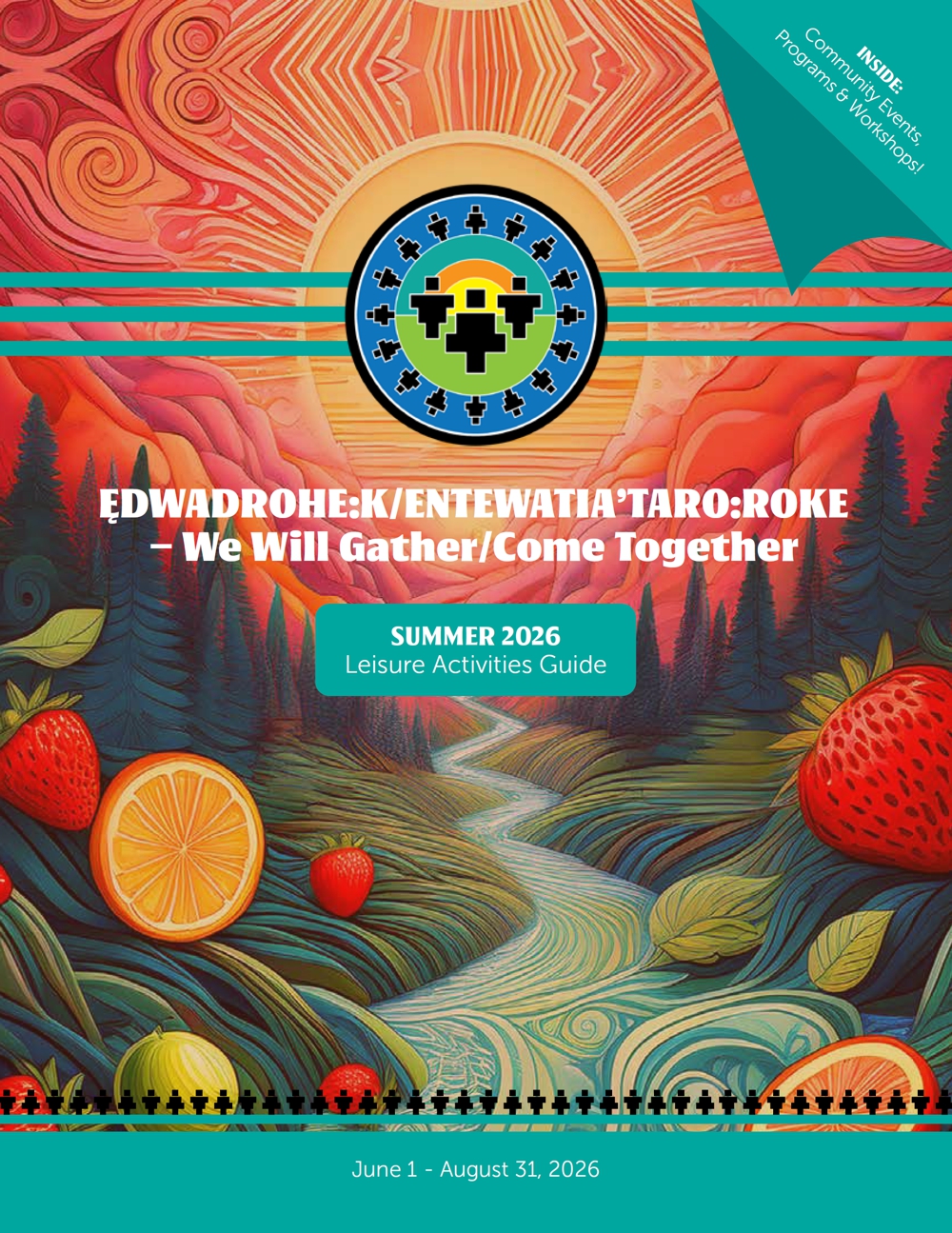 The Summer Leisure Activities Guide is now available, packed with fun filled events for you and your whole family from June 1, 2026 to August 31, 2026