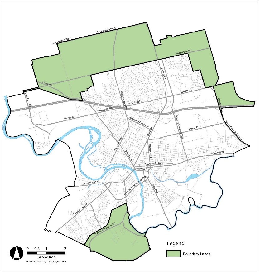 PRESS RELEASE: SIX NATIONS OF THE GRAND RIVER 59TH ELECTED COUNCIL CLARIFIES BOUNDARY LANDS MEMORANDUM OF UNDERSTANDING WITH THE CITY OF BRANTFORD
For Immediate Release: August 20, 2026 - OHSWEKEN, ON – Six Nations of the Grand River 59th Elected Council has heard the concerns raised by community members about the Boundary Lands Memorandum of Understanding (MOU) signed with the City of Brantford on August 18, 2026. We understand the community has questions, and this press release is intended to provide clarification.
First Nations in Ontario have no legal way to benefit from development on lands that were once home to First Nations people.
Until nine years ago, Municipalities in Ontario were able to charge and collect development fees that could be passed onto First Nations in recognition of their historical land interests and inherent rights.
Ontario changed this legislation, disregarding First Nations’ rights to benefit from development on Treaty lands that were never signed away, surrendered or given up by First Nations; permitting everyone else to benefit from development, except First Nations.
In fact, Ontario announced just days ago that they are rewarding Municipalities who do not charge development fees—limiting even further, any possible legal way for First Nations to see benefit from development on our lands.
For three years, Six Nations and Brantford have "asked permission" from Ontario to do something different—to be creative and innovative—so that both of our communities can prosper. Our efforts were ignored.
On August 18, 2026, at the Association of Municipalities of Ontario (AMO) conference in Ottawa, Six Nations and Brantford announced through a Memorandum of Understanding, that we will continue to advocate to Ontario to make the necessary legislative changes to right their wrongs.
The announcement received much support from Municipalities throughout Ontario.
The MOU is the beginning steps toward future collaboration and discussions that aims to see Six Nations benefit through a Community Prosperity Fund.
Nothing in this MOU will or is intended to take away from the Treaty, constitutional, or inherent rights of Six Nations of the Grand River.
Backgrounder and Clarification
A Memorandum of Understanding (MOU) represents a shared path forward between two parties that outlines a shared understanding. The MOU does not sell, surrender, or transfer any Six Nations lands, rights, or interests. The MOU is not a final agreement about the Boundary Lands. For additional context, please refer to the Boundary Land map below.
The MOU is a starting point. It puts in writing that Six Nations and the City of Brantford intend to continue discussions and identify matters that need to be worked through.
Before any formal agreement is signed, community consultation will occur.
No rights have been surrendered.
No final decision has been made.
-30-
Media Contact Information:
Chasity VanEvery, Director of Communications, p: (519) 751-6148 1695 Chiefswood Road, P.O. Box 5000, Ohsweken, ON N0A 1M0